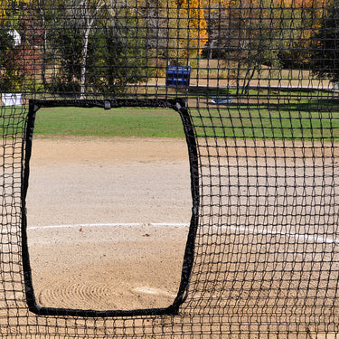 Pitcher 's Screen Replacement Net (7 ft. x 7 ft.) - Softball (Black)